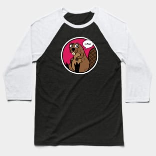 Dam Beaver Baseball T-Shirt